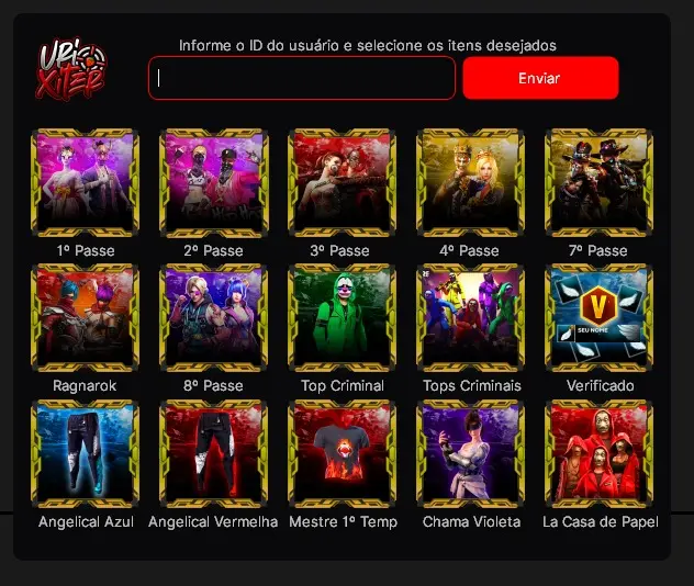 PAINEL GARENA